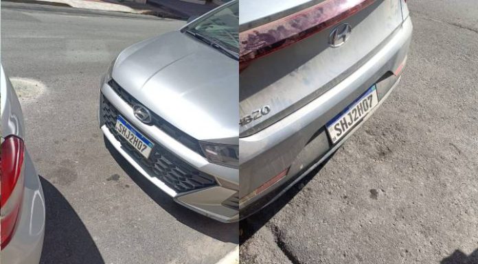 ROTINA DE CRIMES Carro é furtado em frente ao Chama´s no Centro de Balneário Piçarras