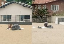 Lixo e até veículos circulando na faixa de areia de Piçarras expõem velhos problemas na Barra Sul