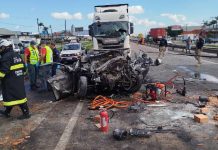 Tragédia na BR-101: acidente envolve quatro veículos, deixa três mortos e criança ferida em Itajaí