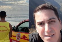 Pai sacrifica a própria vida para salvar o filho de afogamento em SC