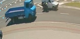 VIDEO Motociclista morre após grave acidente com quatro veículos em SC