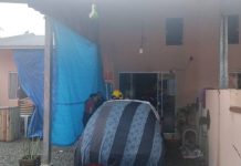 Incêndio atinge cozinha de casa em Barra Velha