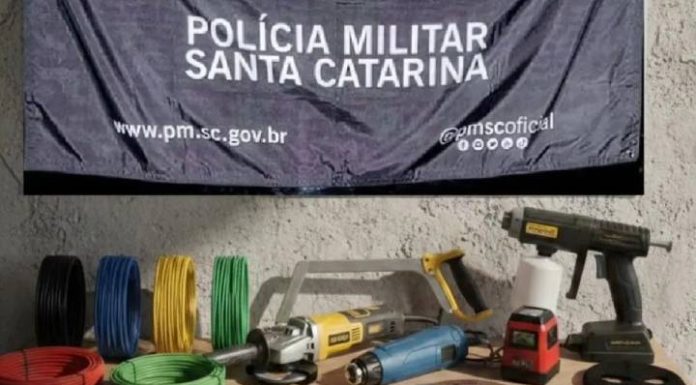 PM de folga frustra furto de madrugada e prende suspeito com fios e ferramentas em Itacolomi