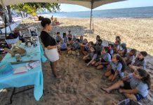 Balneário Piçarras promove atividades de educação ambiental na orla durante o mês de março