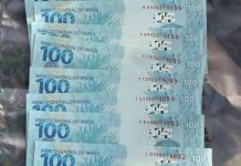 Tarde de Golpes: R$ 3,2 mil em notas falsas são apreendidos em Indaial