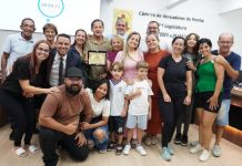 Roberto Leite é homenageado na Câmara de Penha pelos anos de dedicação à cultura local
