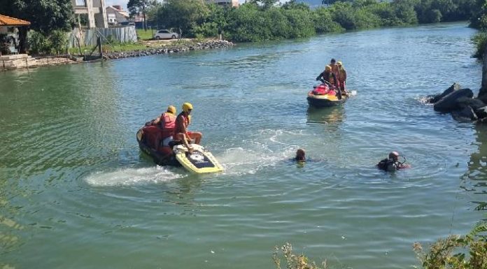 Tragédia na ponte: homem cai no Rio Perequê e é encontrado morto após operação de mergulho