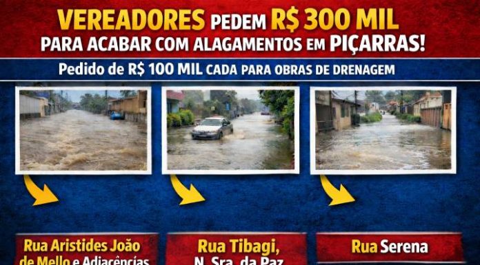 Moradores sofrem com enchentes e vereadores da bancada do PL recorrem a deputada para liberar recursos em Piçarras