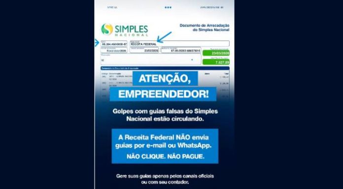 Golpe à vista: criminosos usam nome da Receita Federal para enganar contribuintes