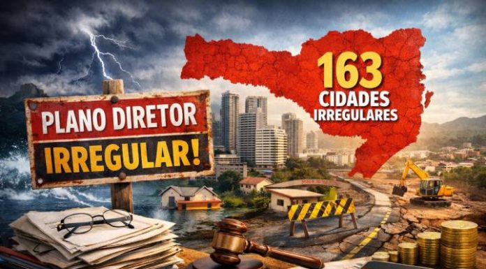 Mais da metade das cidades de SC têm problemas no plano diretor, aponta TCE