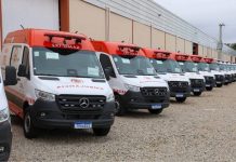 Penha recebe ambulância para implantação do SAMU