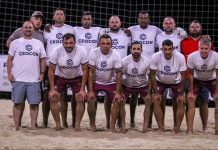 SEXTA FERINO é campeão invicto do Catarinense de Beach Soccer 2026 com forte apoio da CEOCON