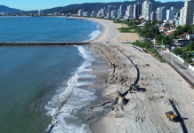 Megaobra de alargamento da Praia Central será concluída nesta sexta-feira (10)