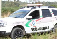 Homem leva um tiro quando fazia trilha de moto em SC