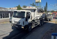 Empresa Baltt inicia recuperação asfáltica da Avenida Nereu Ramos em Penha