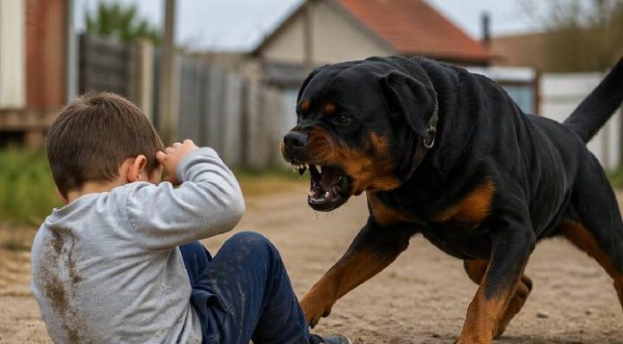 Criança de 4 anos é atacada por rottweiler e fica em estado grave em Chapecó