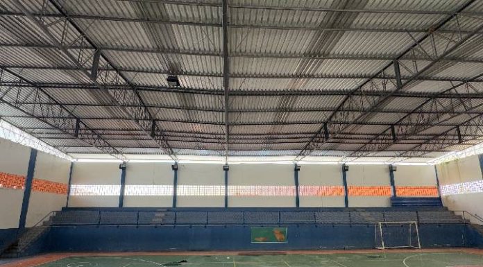 Lançada licitação para reforma do ginásio de esportes da Escola Rubens João de Souza