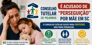 Conselho Tutelar de Balneário Piçarras é acusado de “perseguição” por mãe após alta médica de criança