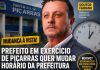 Doutor Fabiano pode mudar horário da prefeitura e cortar “cabeça” de secretários como Manu Wolf