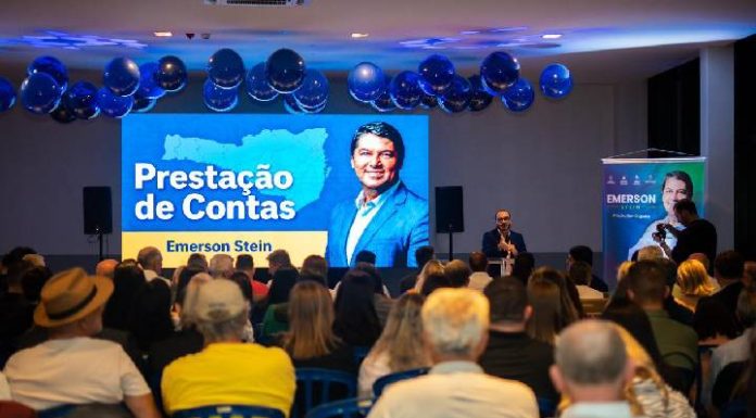 Deputado Emerson Stein apresenta prestação de contas com mais de R$ 60 milhões destinados a municípios catarinenses
