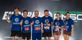CEOCON sobe ao pódio na Corrida Noturna da PM de Penha e fortalece movimento de alta performance empresarial