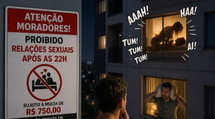 Condomínio em Criciúma cria regra inusitada e proíbe sexo após as 22h