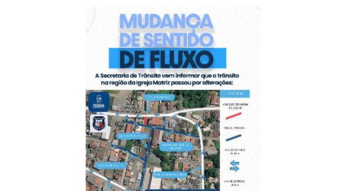 Trânsito na região da Igreja Matriz passa por alterações