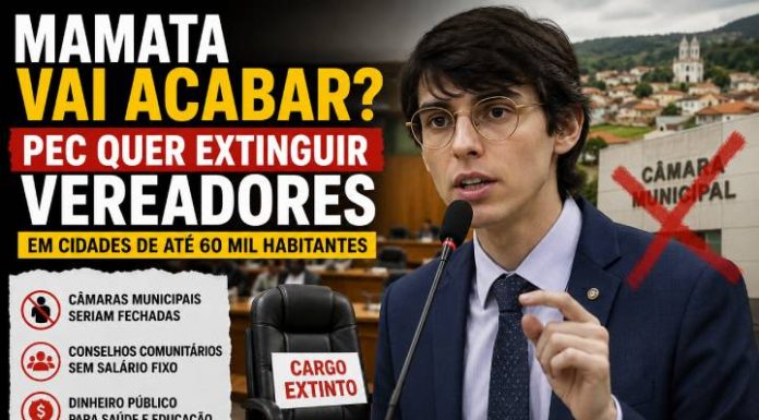 “Mamata vai acabar?” PEC quer extinguir vereadores em algumas cidades brasileiras