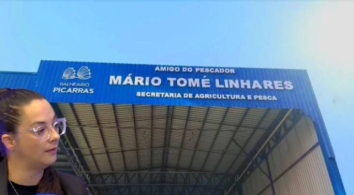 Obra milionária da pesca em Piçarras continua inacabada e vereadora dispara contra ex-secretário Orli