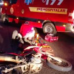 ACIDENTE NA BR-101 DEIXA DOIS MOTOCICLISTAS FERIDOS EM PENHA
