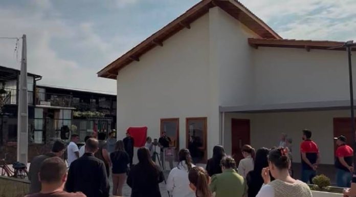 Prefeitura de Penha inaugura Capela Mortuária Vereador Neri Arlindo Pereira no bairro Gravatá