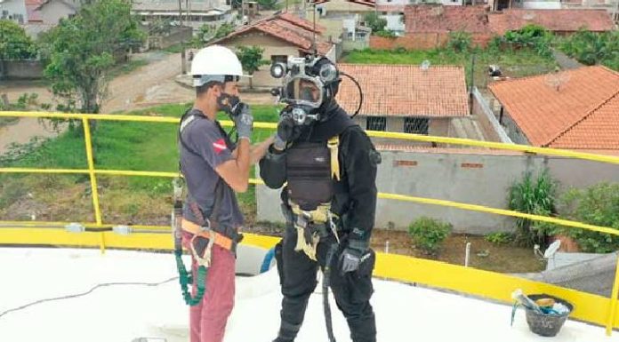 Com tecnologia subaquática, concessionárias Aegea SC promovem a limpeza dos reservatórios