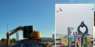 Retirada de monumento em Armação gera revolta de professores, artistas e moradores de Penha