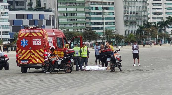 Homem morre afogado na Praia Central de Balneário Camboriú