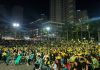 Prefeito Xepa acerta e torcida lota Praça da Paz em Itapema para ver o Brasil na Copa do Mundo