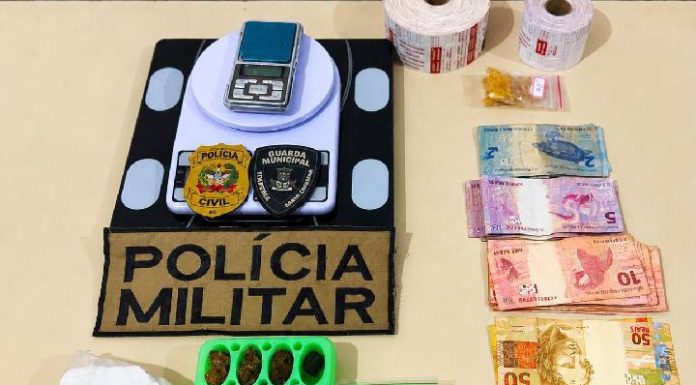 Operação conjunta resulta em prisão por tráfico de drogas e apreensão de entorpecentes em Itapema e Porto Belo