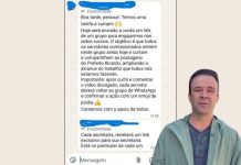 BABA OVO Comissionados são convocados a curtir e compartilhar postagens do prefeito em Navegantes