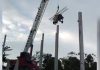 Ladrões fazem limpa em obra e trabalhadores recorrem a esconderijo nas alturas em Balneário Piçarras