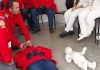 Bombeiros Voluntários realizam treinamento de primeiros socorros para colaboradores do Fort Atacadista em Penha