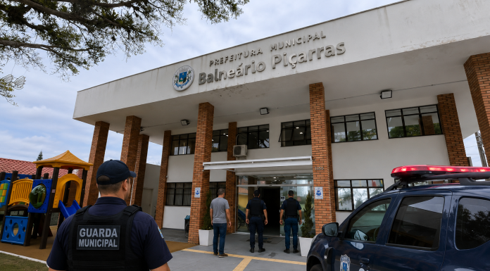 Confusão dentro da prefeitura de Piçarras termina com a chegada da Polícia Civil; entenda o que aconteceu