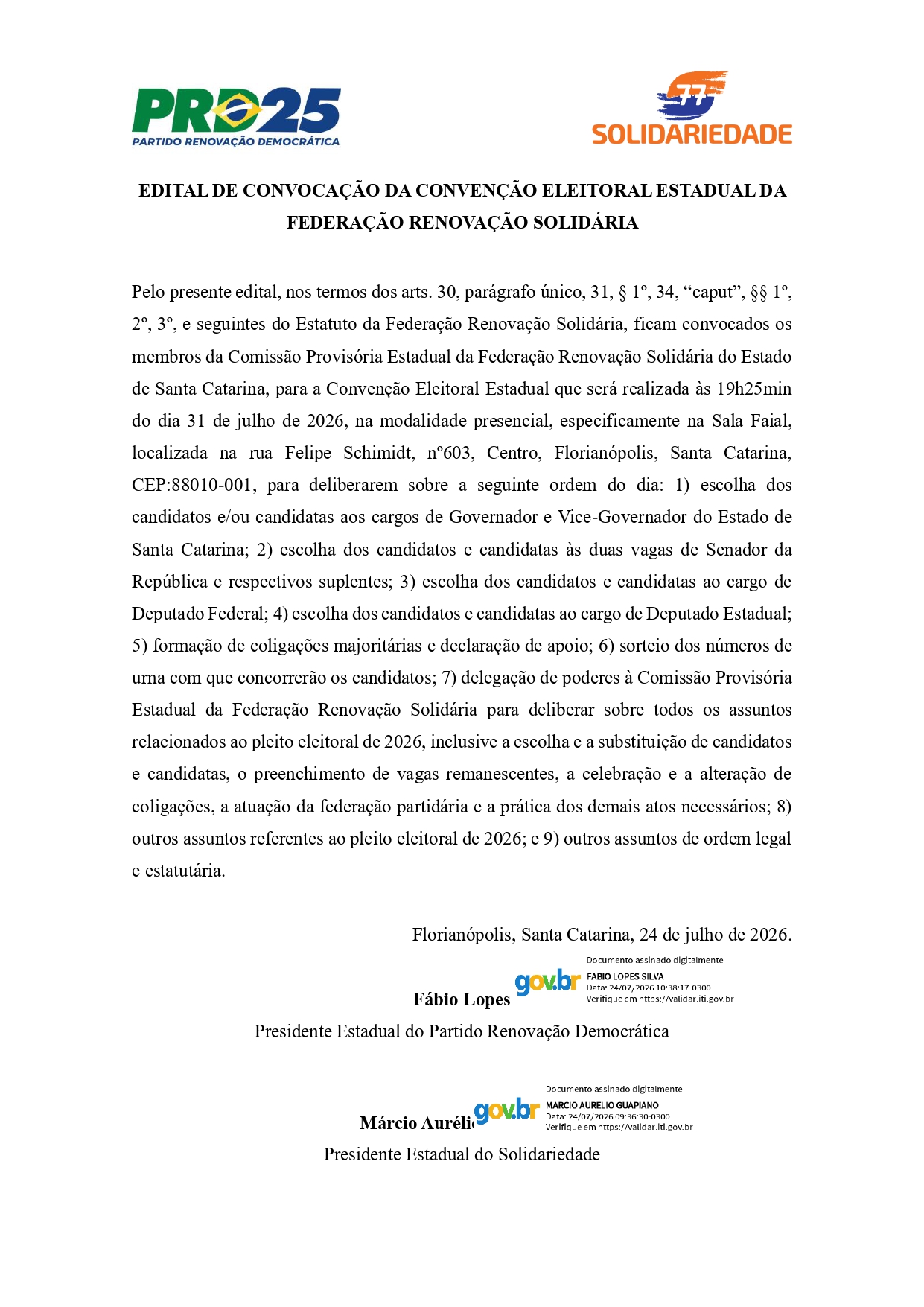Convencao PRD SDD SC page 0001 1