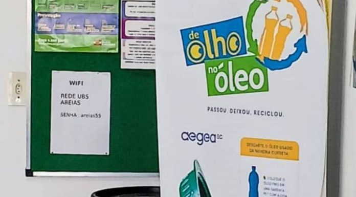 Programa De Olho no Óleo: concessionárias da Aegea SC recolhem mais de 2,4 mil litros de óleo usado nos cinco primeiros meses de 2026