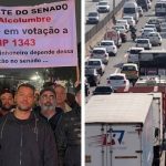 Caminhoneiros de SC não aderem à paralisação nacional, mas fazem alerta: “Podemos entrar em greve”