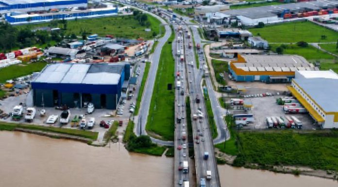 Atenção motoristas: ponte da BR-101 em Itajaí terá desvio noturno e trânsito em mão dupla durante obras