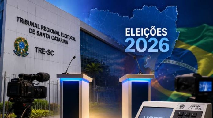 Debate do VOXX Eleições 2026 é registrado no TRE e confirma encontro entre candidatos ao Governo de SC