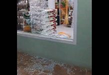Ladrão quebra vidraça e invade agropecuária em Balneário Piçarras