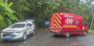 URGENTE Suspeita de suicídio mobiliza equipes na Praia do Bananal, em Penha