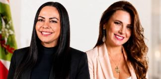 Jéssica Prado e Paulinha anunciam dobradinha pelo Podemos em Santa Catarina