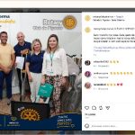 Tiago Baltt reaparece em publicação do Rotary de Balneário Piçarras após deixar prisão