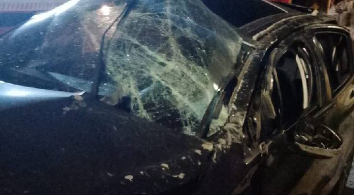 Capotamento deixa vítima em estado convulsivo no bairro Santa Lídia, em Penha